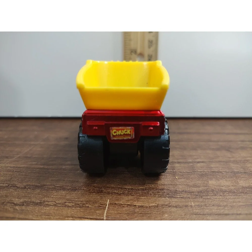 Chuck and Friends Small Dicast Dump Truck Plastic Wheels 2.5